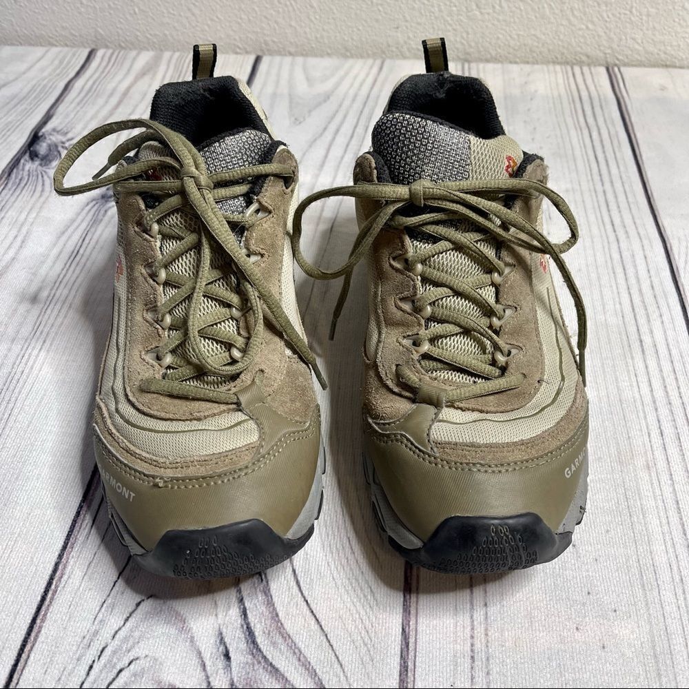 GARMONT NAGEVI Hiking Shoes Boots Vibram Soles Suede‎ Leather Women's Size 9.5 - Picture 3 of 9